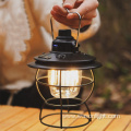 2023 Hottest Warm White Tungsten Type-C Rechargeable Outdoor Vintage Camping Led Lantern Emergency Hurricane Tent Light